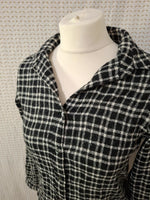 Chemise noir à carreaux Pomandere - Taille S - 36