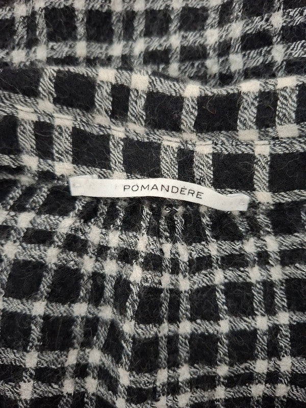 Chemise noir à carreaux Pomandere - Taille S - 36