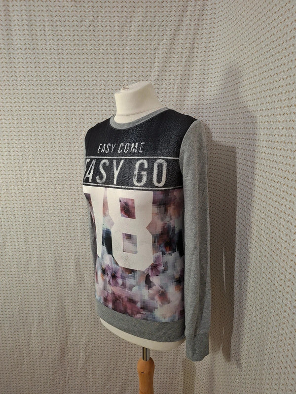 Pull imprimé Jennyfer - Taille XS - 34