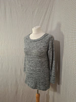 Pull gris léger marque inconnue - Taille M - 38