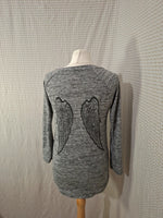 Pull gris léger marque inconnue - Taille M - 38