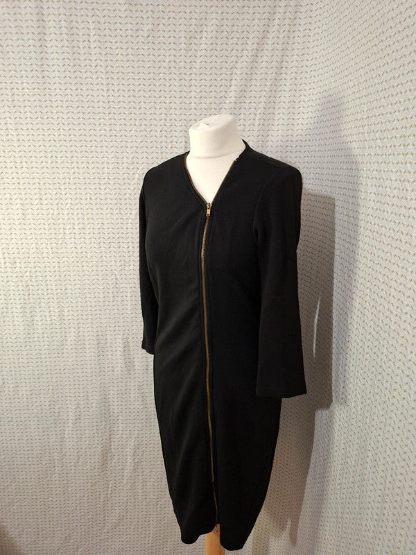 Robe noir longue - marque inconnue - Taille M - 38