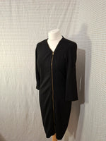 Robe noir longue - marque inconnue - Taille M - 38