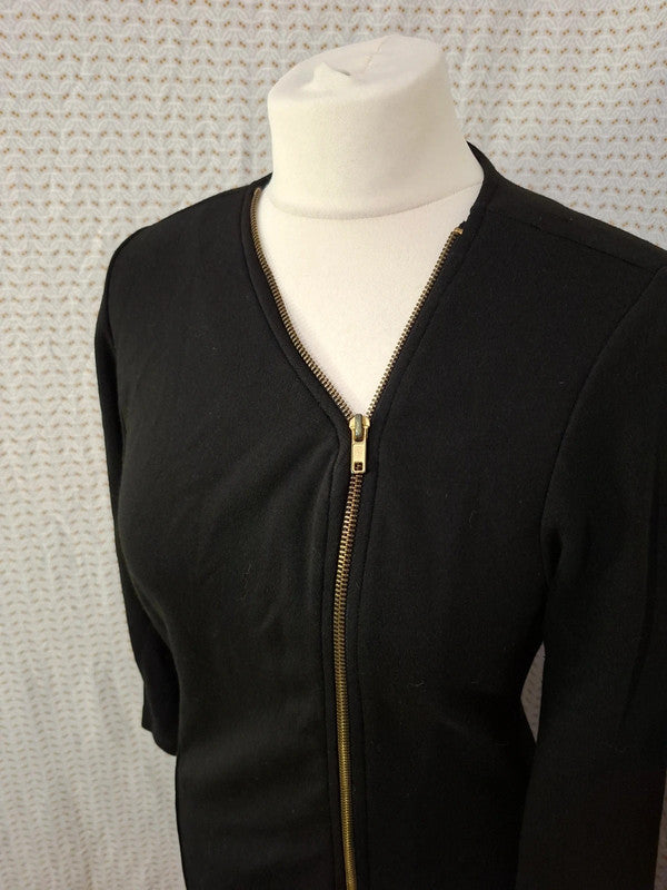 Robe noir longue - marque inconnue - Taille M - 38