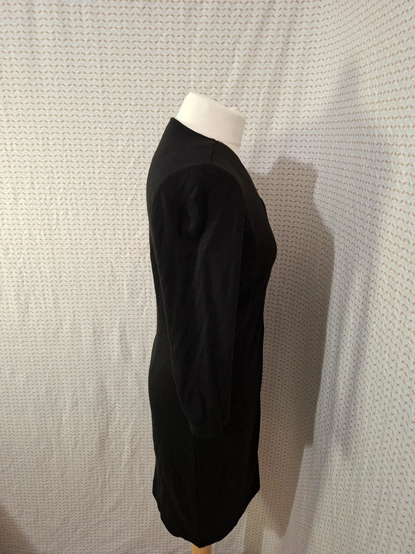 Robe noir longue - marque inconnue - Taille M - 38