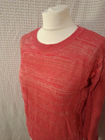 Pull rouge léger Mademoiselle-Élégance - Taille S - 36