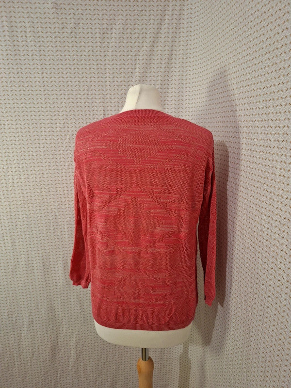 Pull rouge léger Mademoiselle-Élégance - Taille S - 36