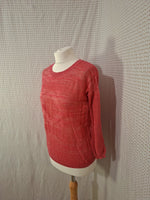 Pull rouge léger Mademoiselle-Élégance - Taille S - 36