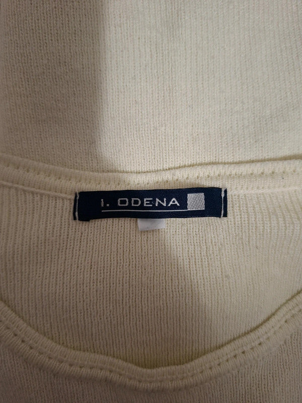 Pull blanc I.Odena - Taille 2XL - 44