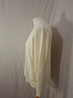 Pull blanc I.Odena - Taille 2XL - 44