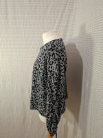 Pull léopard noir Promod - Taille M - 38