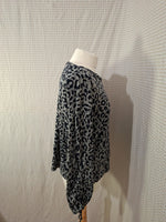 Pull léopard noir Promod - Taille M - 38