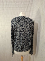 Pull léopard noir Promod - Taille M - 38