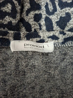 Pull léopard noir Promod - Taille M - 38