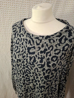 Pull léopard noir Promod - Taille M - 38