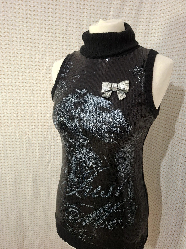 Pull brillant Little Princess - Taille 12ans