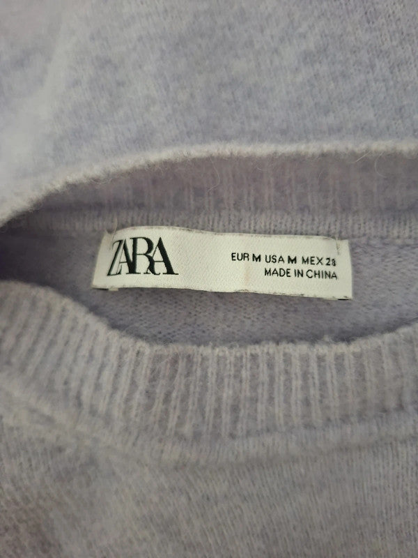 Pull lila Zara - Taille M - 38