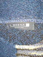 Pull bleu et blanc I.Odena - Taille S - 36