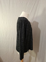 Pull col V noir Yessica - Taille S - 36