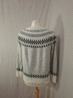 Pull blanc Camaïeu - Taille M - 38