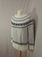 Pull blanc Camaïeu - Taille M - 38