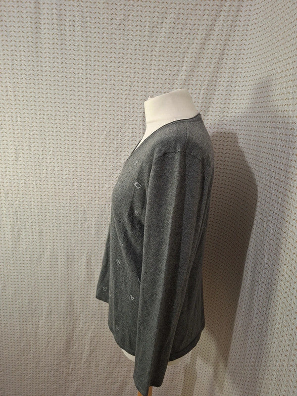 Pull gris Christine Laure - Taille M - 38