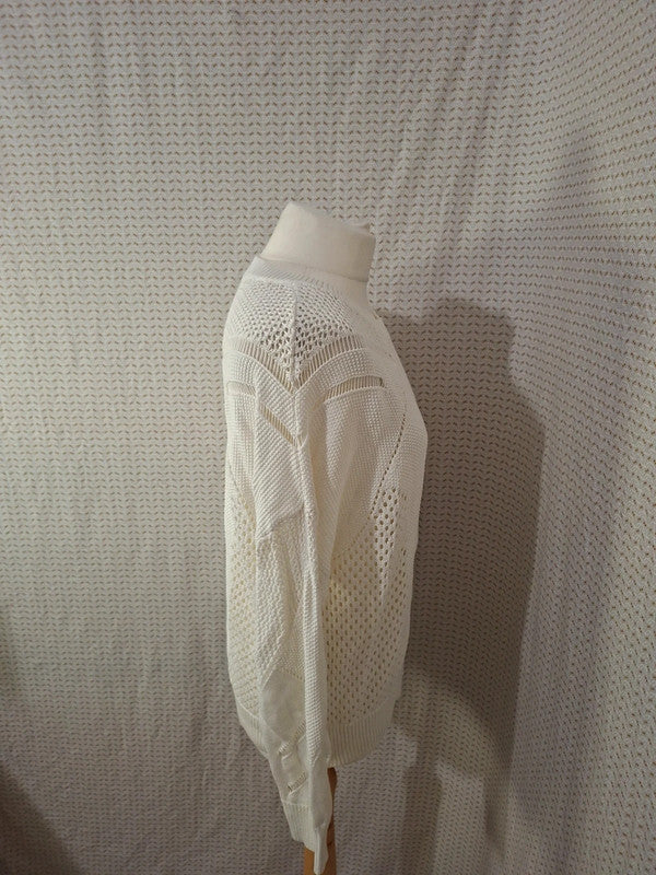 Pull blanc Kookaï - Taille M - Taille 38