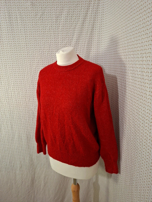 Pull rouge ove size Pimkie - Taille XS - 34