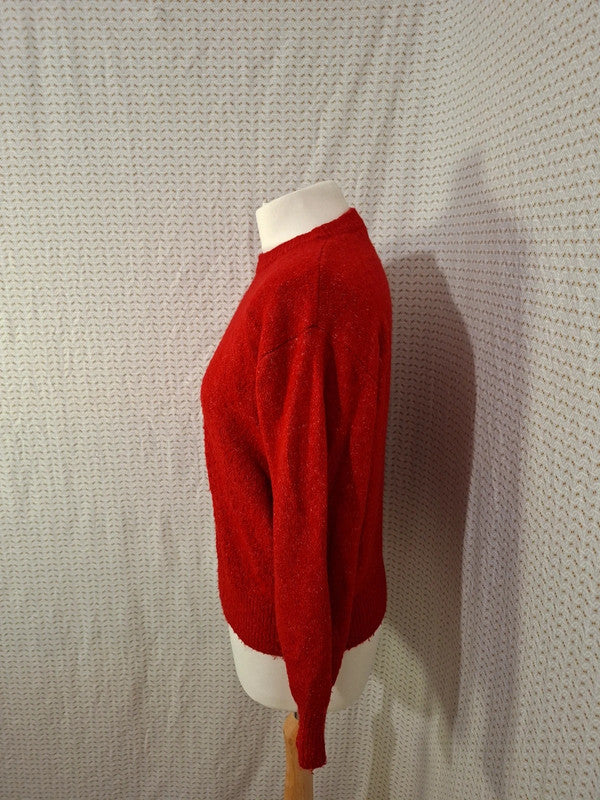 Pull rouge ove size Pimkie - Taille XS - 34