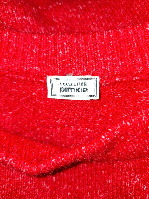 Pull rouge ove size Pimkie - Taille XS - 34