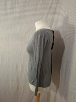 Blouse grise à dos noir Naf Naf - Taille XS - 34