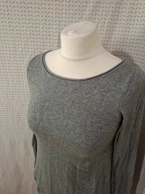 Blouse grise à dos noir Naf Naf - Taille XS - 34