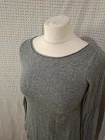 Blouse grise à dos noir Naf Naf - Taille XS - 34