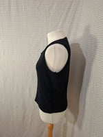 Débardeur noir Zara - Taille S - 36