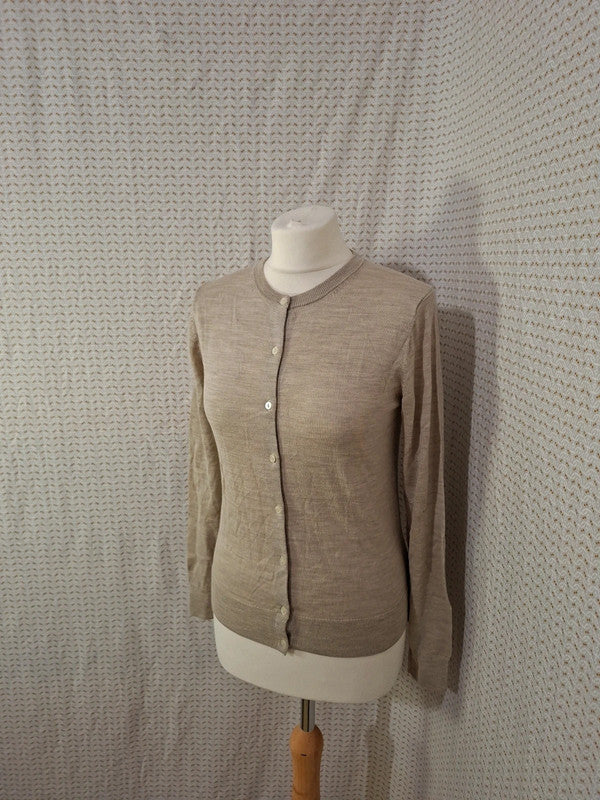 Gilet beige Muji - Taille XS - 34
