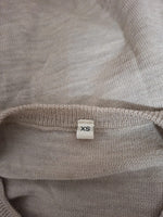 Gilet beige Muji - Taille XS - 34