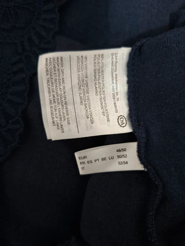 Blouse bleu marine Yessica - Taille 5XL - 50