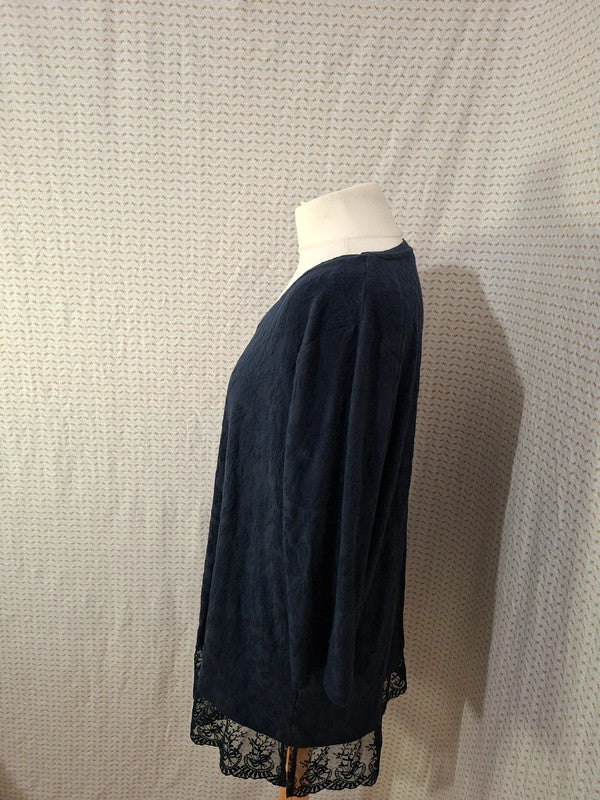 Blouse bleu marine Yessica - Taille 5XL - 50