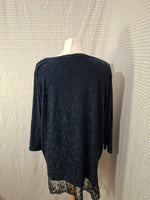 Blouse bleu marine Yessica - Taille 5XL - 50