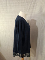 Blouse bleu marine Yessica - Taille 5XL - 50