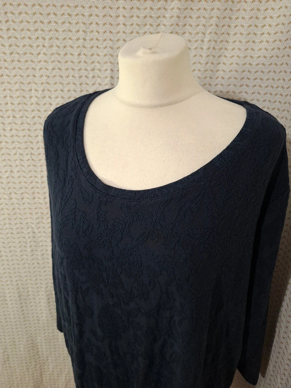 Blouse bleu marine Yessica - Taille 5XL - 50