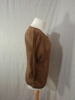 Blouses marron transparente Mim - Taille M - 38