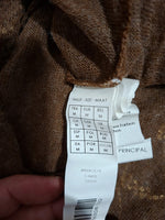 Blouses marron transparente Mim - Taille M - 38