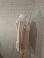 Pull col V beige edc - Taille XS - 34