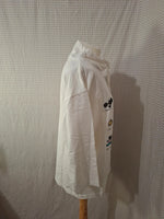 Pull blanc à motifs 3 Suisses - Taille L - 40