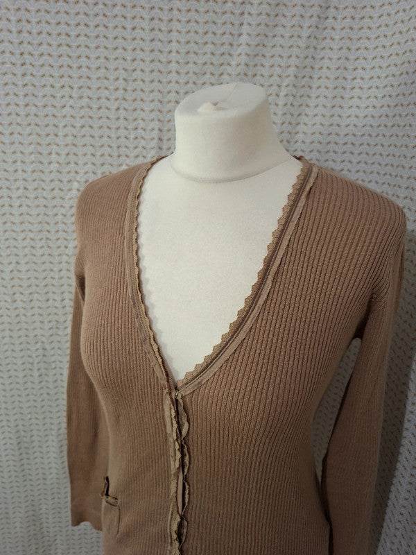Gilet marron Terre & mer - Taille M - 38