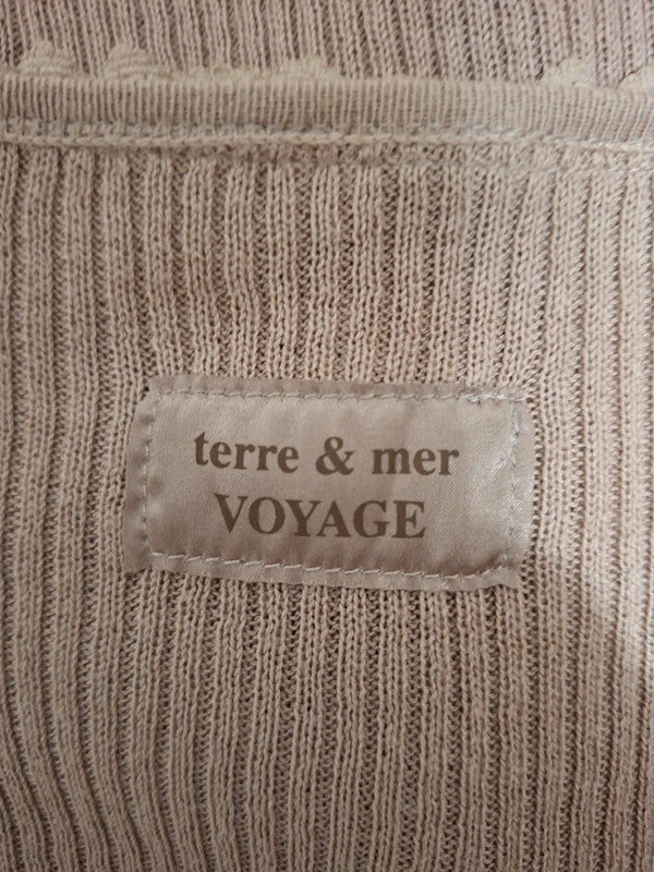 Gilet marron Terre & mer - Taille M - 38