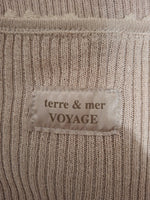 Gilet marron Terre & mer - Taille M - 38