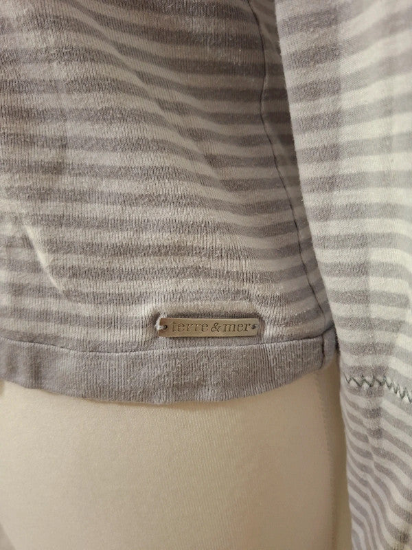 Pull rayé Terre & mer - Taille M - 38