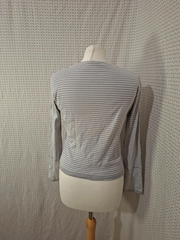 Pull rayé Terre & mer - Taille M - 38